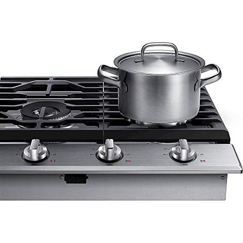 Samsung Smart Gas Cooktop with Illuminated Knobs, 5 Burners
