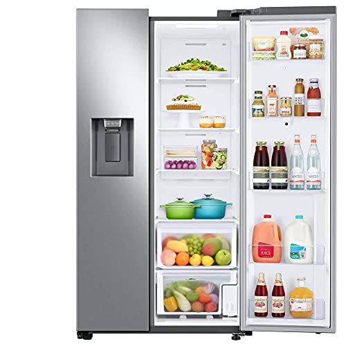 Samsung 26.7 Cu. Ft. Side-by-Side Refrigerator Family Hub