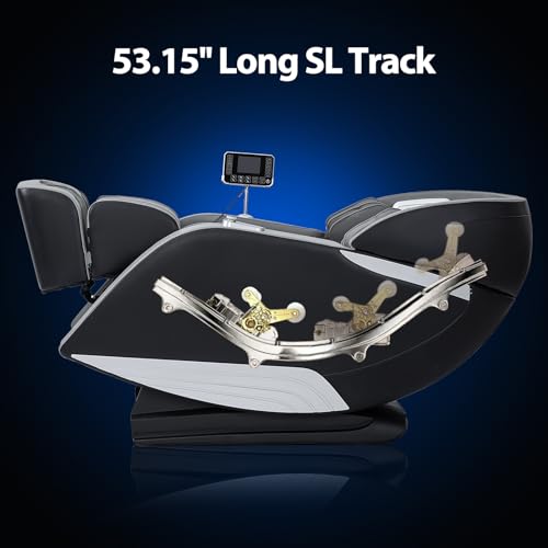 MassaMAX 2024 Full Body Massage Chair - Black
