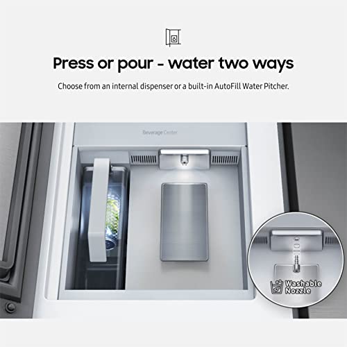 SAMSUNG Smart 4-Door Flex Refrigerator w/ Family Hub