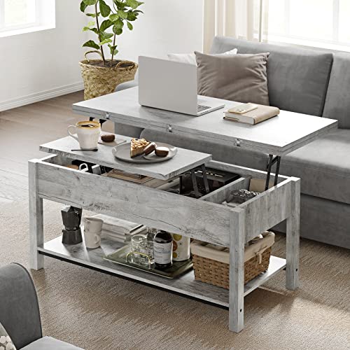 Smart coffee table, Gray color