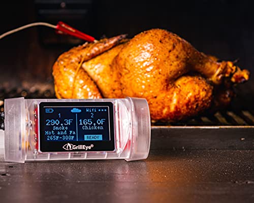 GrillEye Max Smart Meat Thermometer for Unlimited Range