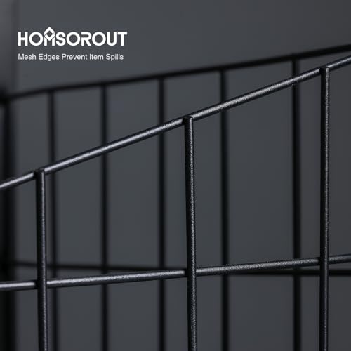 Homsorout 3-Tier Side Table with USB Ports