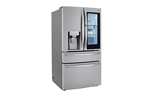 Smart wi-fi Enabled InstaView Refrigerator with Craft Ice