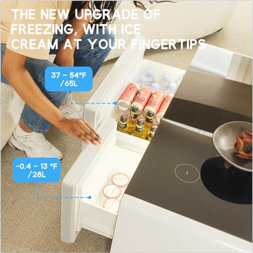EUREKA ERGONOMIC Smart Coffee Table with Cold Storage