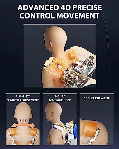 PUDO 2024 4D Massage Chair Full Body Recliner