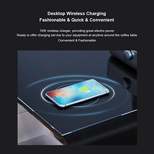 Smart Coffee Table with Temperature Control and Storage