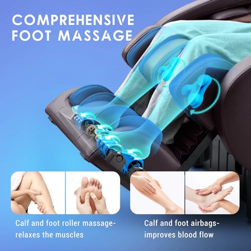MYNTA 2024 3D Massage Chair - Zero Gravity Recliner