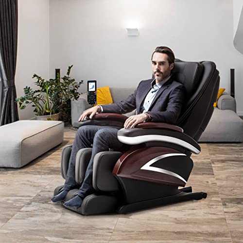Shiatsu Massage Chair Recliner with Heat Therapy, Black