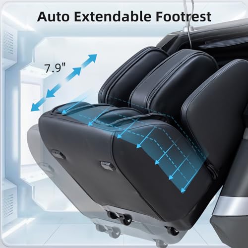 MassaMAX 2024 4D Massage Chair, Shiatsu Recliner