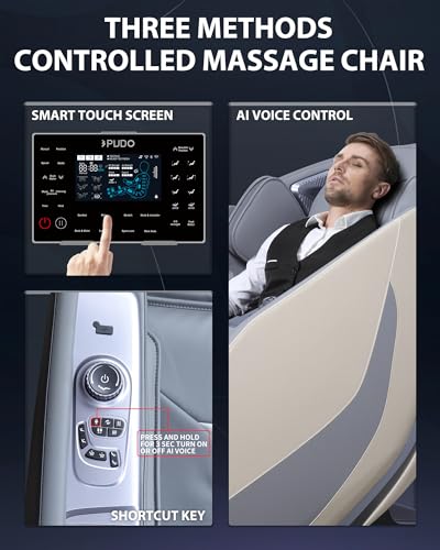 PUDO 2024 4D Massage Chair Full Body Recliner
