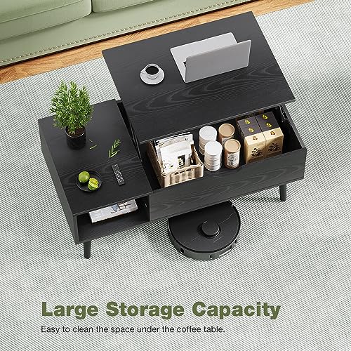 OLIXIS Modern Lift Top Coffee Table Home Automation