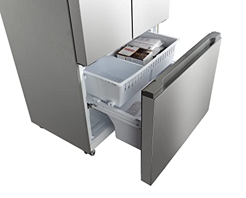 Hamilton Beach French Door Refrigerator, 16.6 cu ft