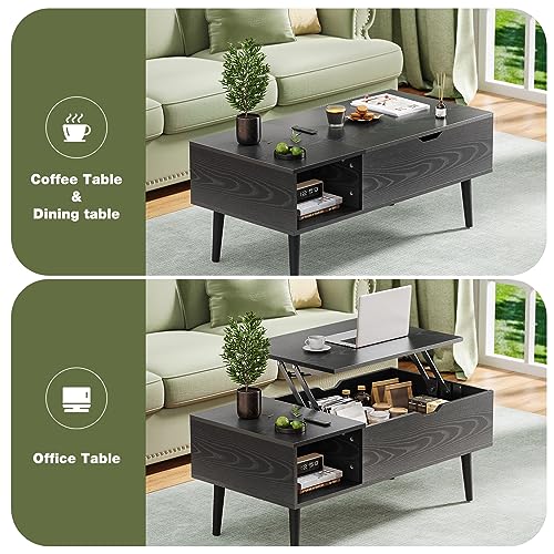 OLIXIS Modern Lift Top Coffee Table Home Automation
