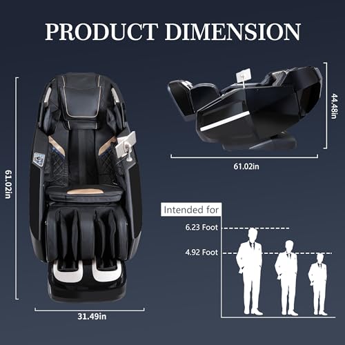 2024 4D Massage Chair Full Body Zero Gravity