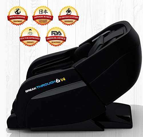 Medical Breakthrough 6 v4 Recliner Massage Chair - Black
