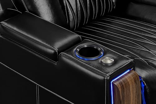 Valencia Tuscany Executive Heat & Massage Recliner - Black