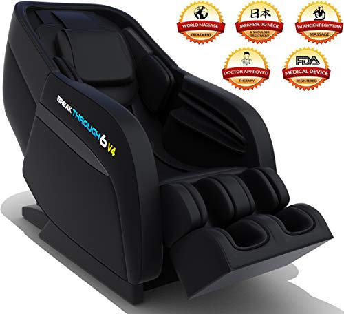 Medical Breakthrough 6 v4 Recliner Massage Chair - Black