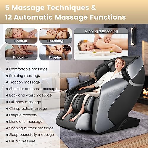Giantex Zero Gravity Shiatsu Massage Chair - Full Body
