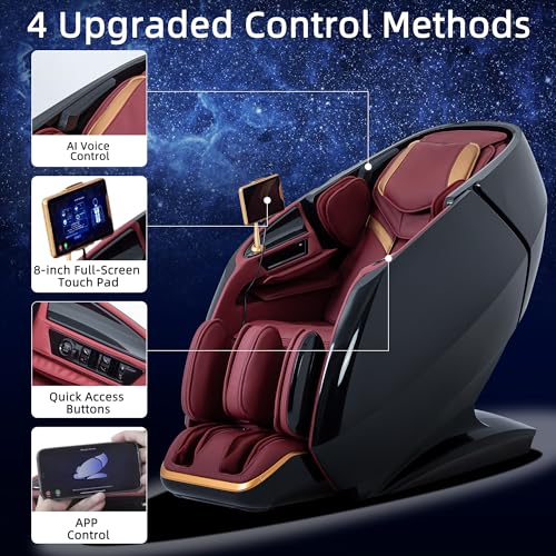 Luxury 4D Massage Chair with Smart Features