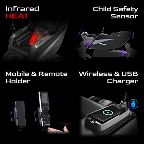 4D-LT 2022 Theramedic Massage Chair with Bluetooth Integration