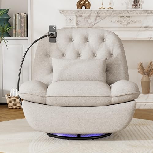 Smart Power Recliner Chair with Bluetooth Music Player
