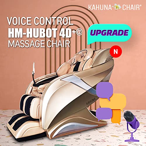 Hubot 4D Champaign Massage Chair with Tablet Remote