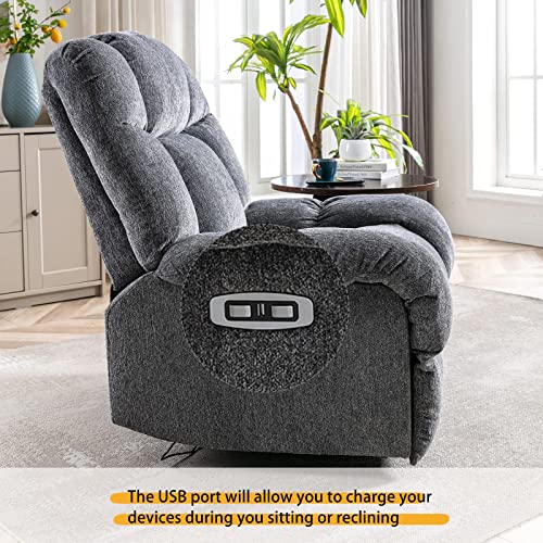 INZOY Electric Power Recliner Chair with USB Charge