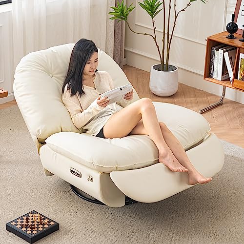 Modern Electric Recliner Chair with Swivel and Rocking