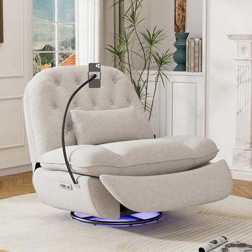 Smart Power Recliner Chair with Bluetooth Music Player