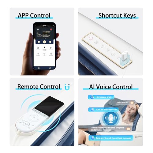 iBooMas Full Body Massage Chair with APP Control