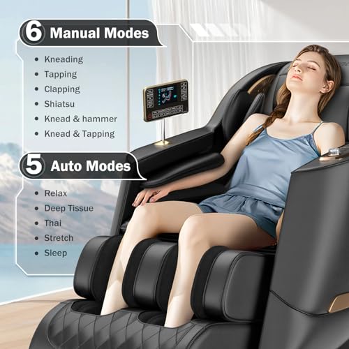 Culanta Full Body Zero Gravity Massage Chair (U1-Black)