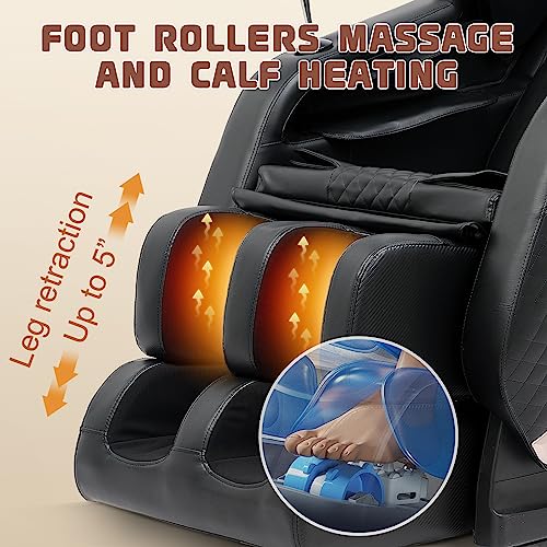 2024 BILITOK Zero Gravity Massage Chair with Bluetooth