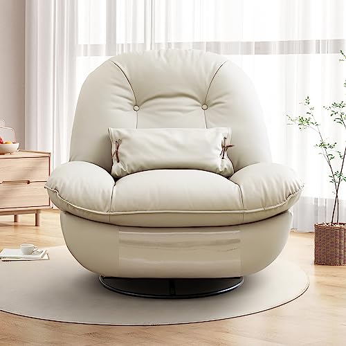 COOSLEEP Electric Oversized Swivel Recliner with Surround Sound