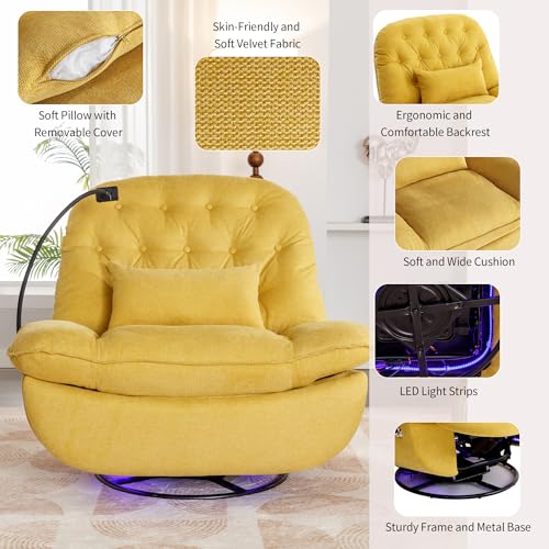 Merax Smart Power Recliner Chair with Voice Control