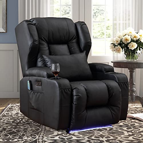VUYUYU Power Recliner Chair with Heat and Massage