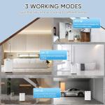 VOVGUU 4500 Sq.Ft 52 Pints Dehumidifier for Basement and Home with Drain Hose & Water Tank, 3 Smart Modes, Humidity Control, Auto Defrost, 24H Timer- 2024 Energy Star Dehumidifer for Large Room