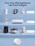 Smart WiFi Plugs with Voice Control & Timer
