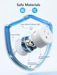 Smart WiFi Plugs with Voice Control & Timer