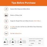 Z-Wave Plus Smart 3-Way Dimmer Light Switch