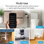 Geeni Smart Water Leak Detector with Siren Alerts