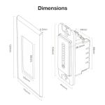 GHome Wi-Fi Smart Light Switch for Alexa/Google Home