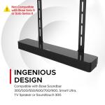 Universal TV Mount for Bose Soundbars - Black