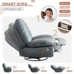 Modern Electric Recliner Chair with Swivel and Rocking
