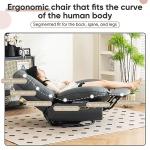 Modern Electric Recliner Chair with Swivel and Rocking