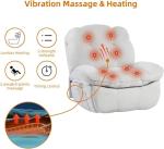 EDWELL Swivel Recliner Chair with Massage, Heating, USB Ports