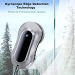 eTRY Window Cleaning Robot with Dual Water Spray 70ML Window Cleaner Robot 3500Pa Suction Power for Windows/Tiles/Glass Door