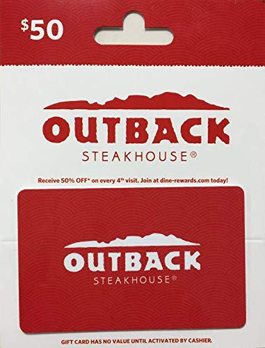 $50 Outback Steakhouse Restaurant Gift Card