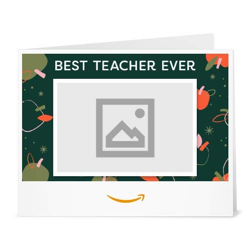 Customizable Amazon Gift Card for Best Teacher