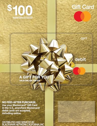 $100 Mastercard Gift Card with $5.95 Purchase Fee